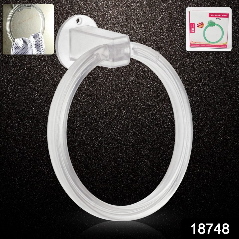 18748.jpg ABS Towel Ring – Unbreakable Wall Mounted Holder | BathNova