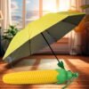 1_1beca27a-6577-44b9-b622-369cb09af8fb.jpg Vegetable Shaped Folding Umbrella – UV Protection | DrizzlePro