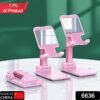 Adjustable Phone Stand – 3-Way Desk Mobile Holder with Mirror | Deskrova