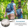 Folding Camping Cup – Stainless Steel Portable with Keychain | hydrozilla