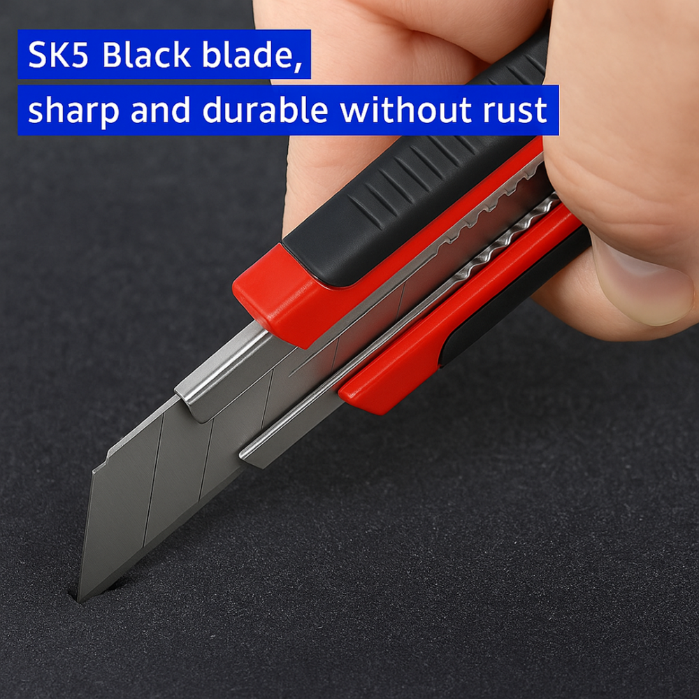 Cutter Knife Set – Heavy Duty 18mm Blades & Rubber Grip | VoltDesk