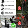 Mini Bike Pump – Portable Foot Operated with Gauge | Safora