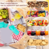 Snack Tray with Steel Cup – Multi-functional for Kids & Home | TinyTrendy