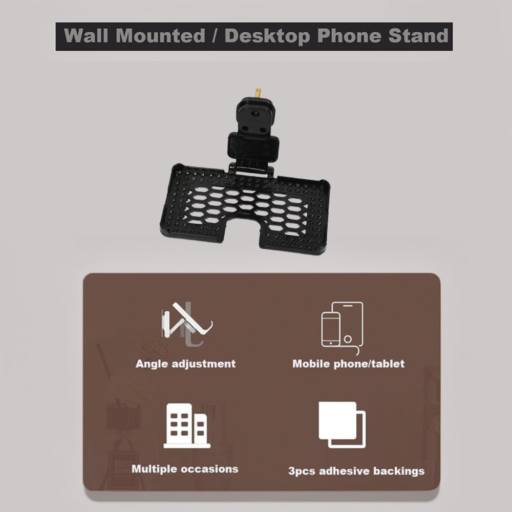 20613.png Mobile Charging Wall Holder – Foldable, Secure Stand | PHOBIA