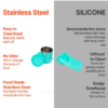 Snack Tray with Steel Cup – Multi-functional for Kids & Home | TinyTrendy