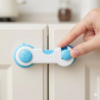 Child Safety Lock – Multi-Surface No-Drill | Happy Bathers