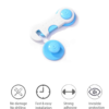 Child Safety Lock – Multi-Surface No-Drill | Happy Bathers