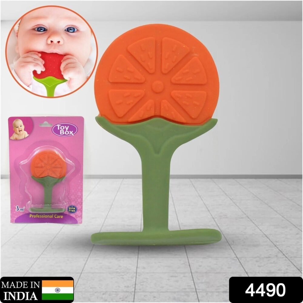 23ed873d-81ab-47f3-bf6e-117f4fa19093.jpg Baby Silicone Teether – Soft BPA-Free Fruit Toy for Gums | Babyova