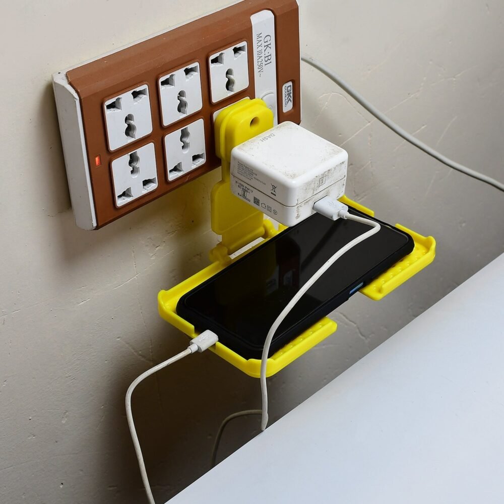 34_e0cd29ea-b437-464e-ace7-08b492160bfc.jpg Mobile Charging Wall Holder – Secure Socket Fit, Yellow | PHOBIA