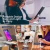 Adjustable Phone Stand – 3-Way Desk Mobile Holder with Mirror | Deskrova