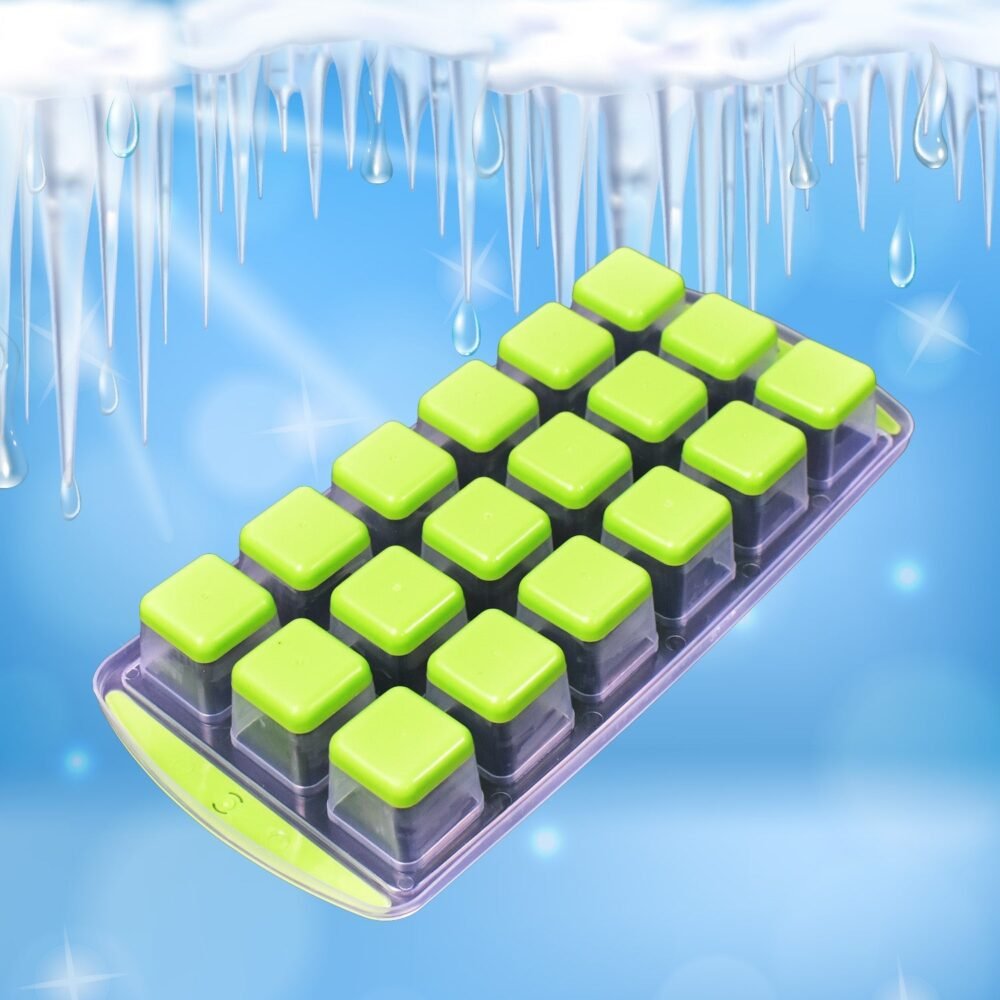 Silicone Ice Cube Tray – 18-Cavity, Easy Release & BPA-Free | Indo Glow