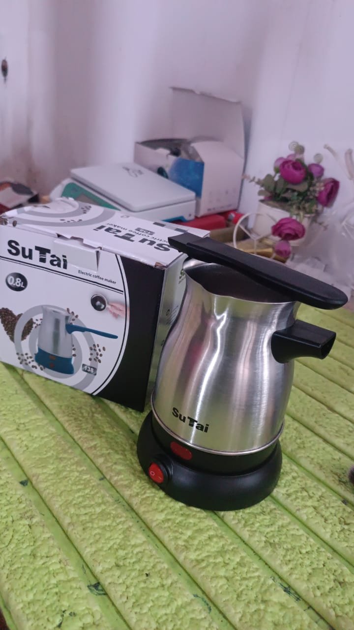 Electric Coffee Maker 800ml – Even Heating Kettle | Siplix