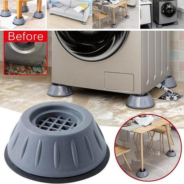 Washer Dryer Anti Vibration Pads – Noise-Reducing Suction Feet | FreshAura
