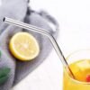 616p1ZYCSRL._SL1500.jpg Stainless Steel Straws – Reusable Bent Set with Brush | Siplix