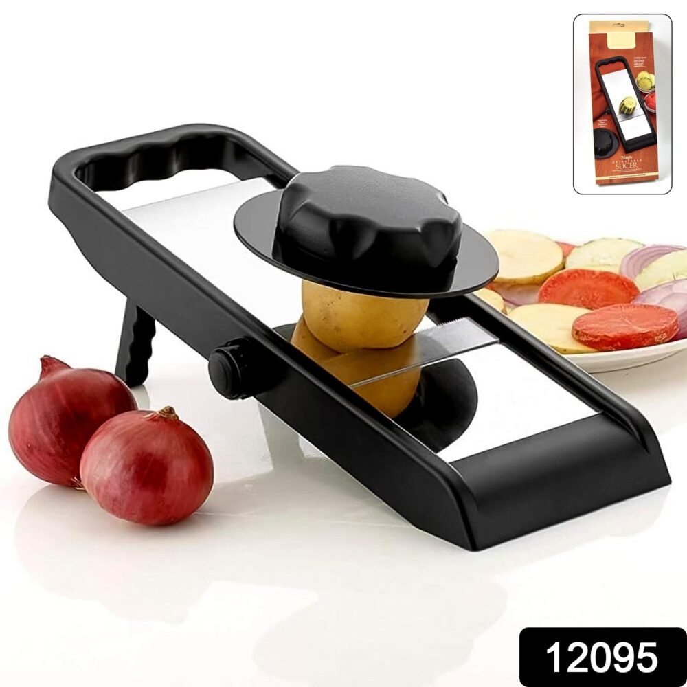 Adjustable Vegetable Slicer – Stainless Steel Blades | Konvex