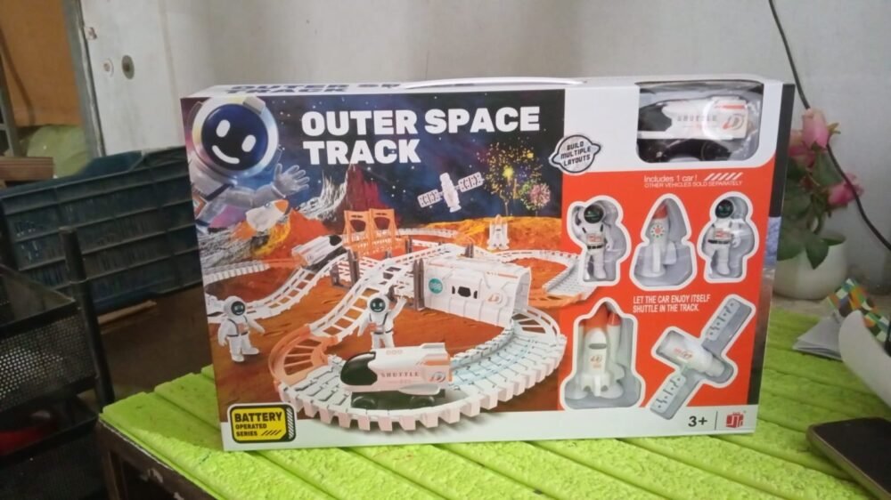 Space Race Track Set – Kids Cosmic Adventure Toy | Action Legion