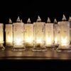 Melted Design Flameless Candles – Set of 12 for Diwali | Indo Glow