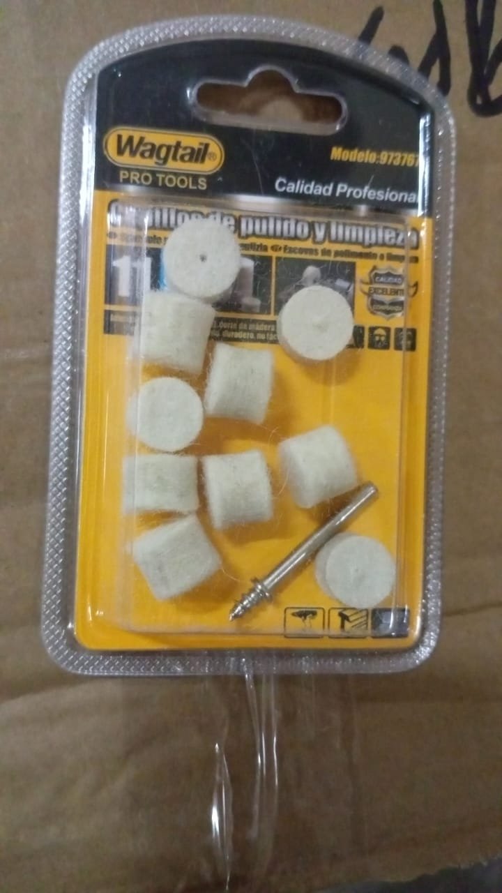 Wool Felt Polishing Pad – 11 Pcs Rotary Tool Accessory | ToolMate Pro