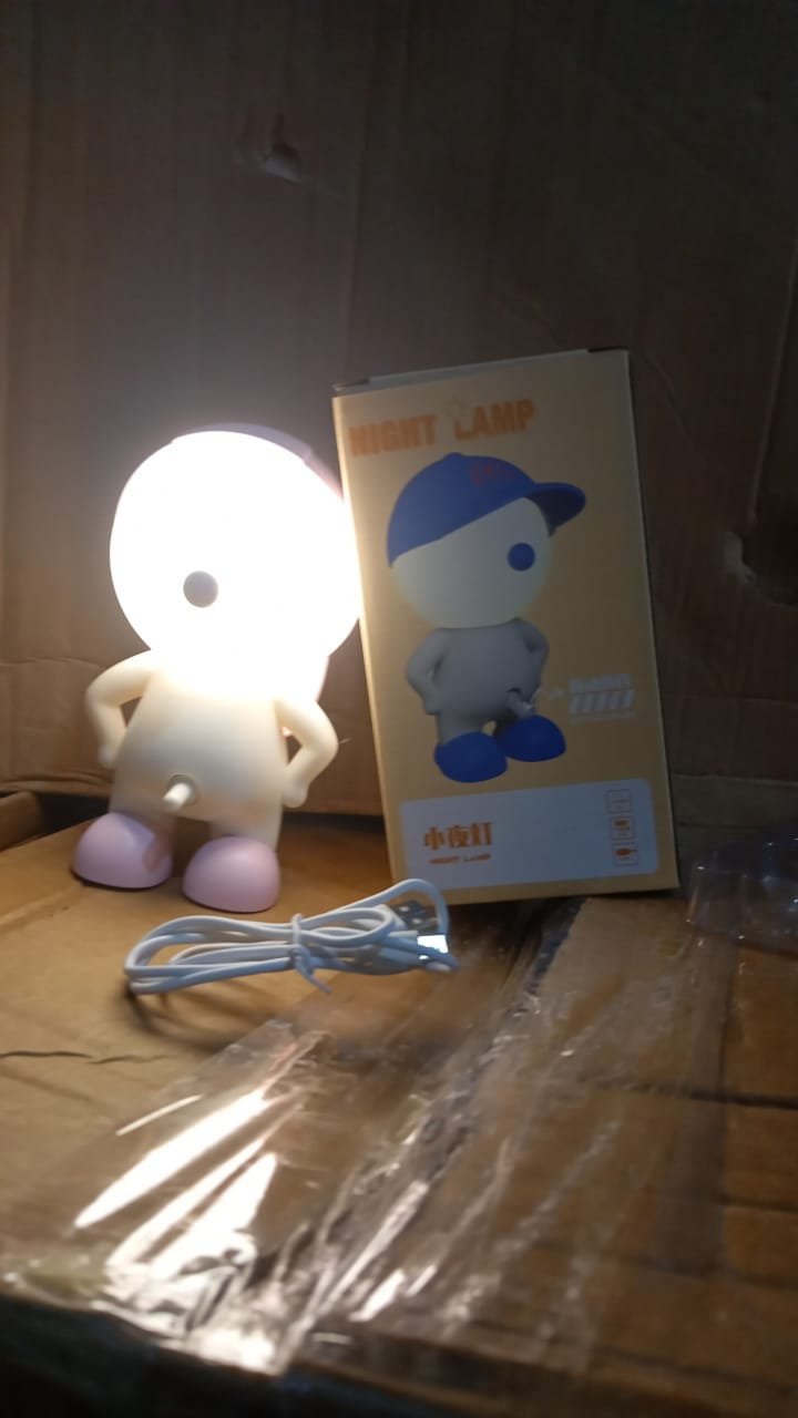 Cartoon LED Desk Lamp – Eye-Care Flexible Light for Kids | Voltronic