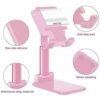 Adjustable Phone Stand – 3-Way Desk Mobile Holder with Mirror | Deskrova