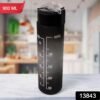 Motivational Water Bottle with Straw & Time Marker | Own Hydrate