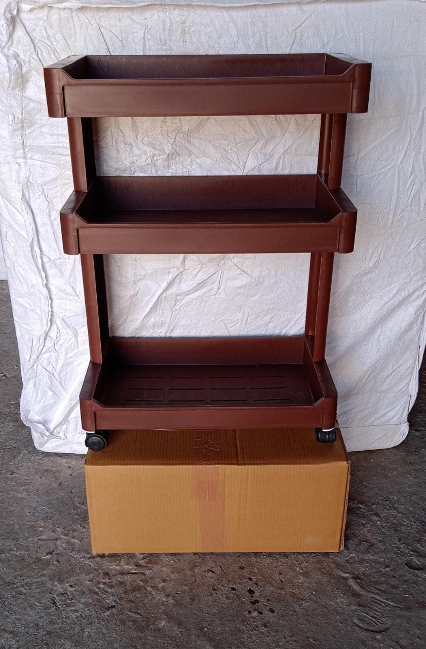Plastic Serving Trolley – Mobile Kitchen Bar Cart | TableNest