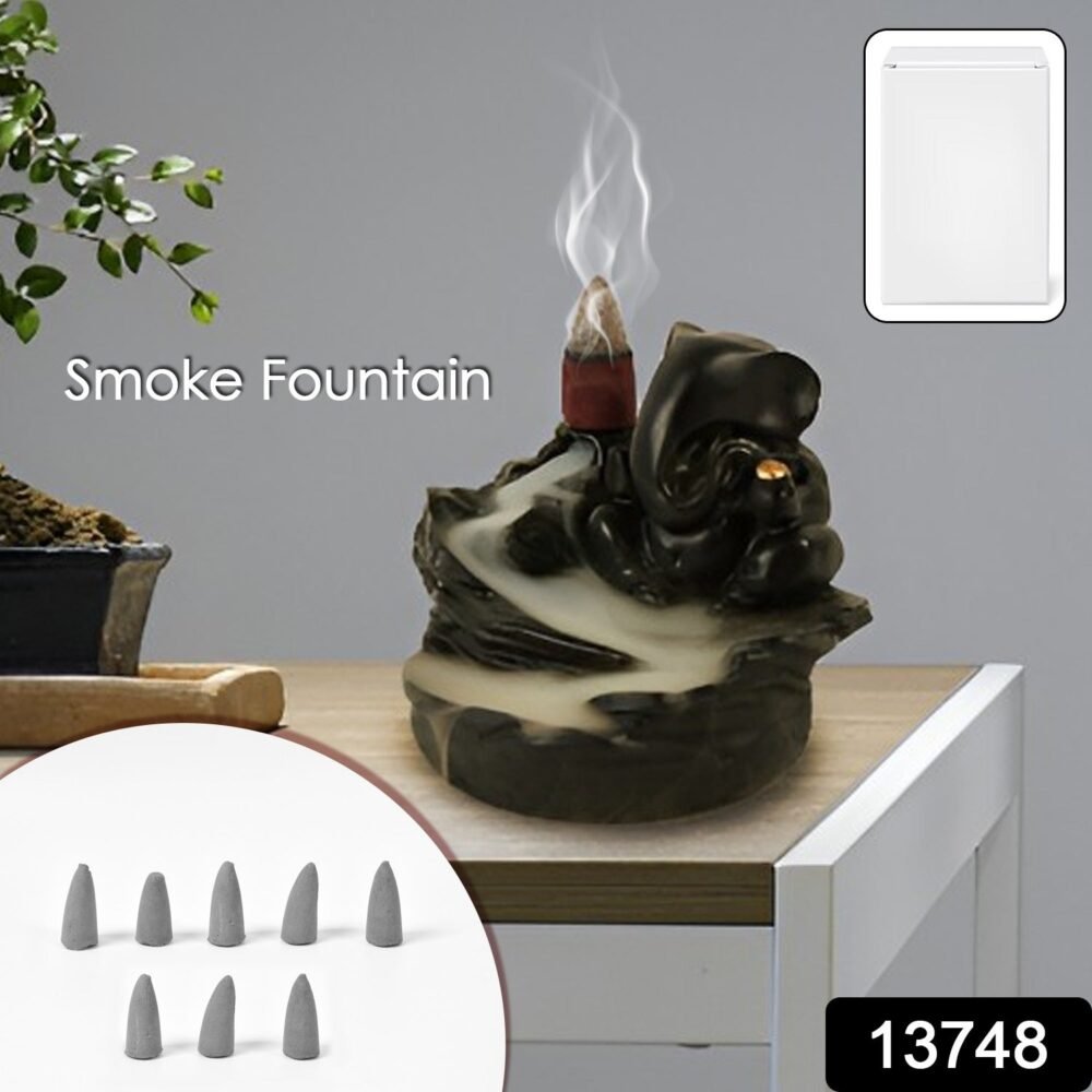 Smoke Fountain Ganesha Idol – Divine Home Decor | Giftoiza