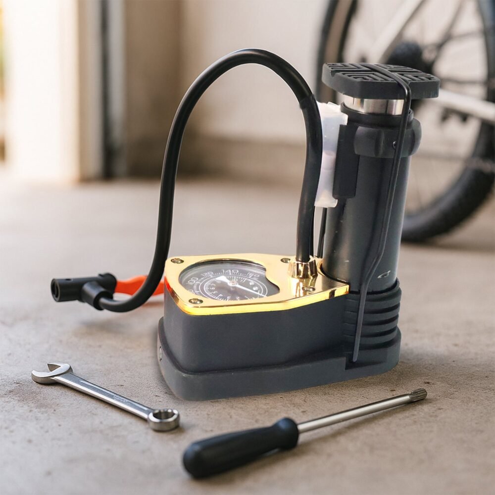 FootPump-02.jpg Foot Air Pump – High Pressure & Portable | Velvet Wheels