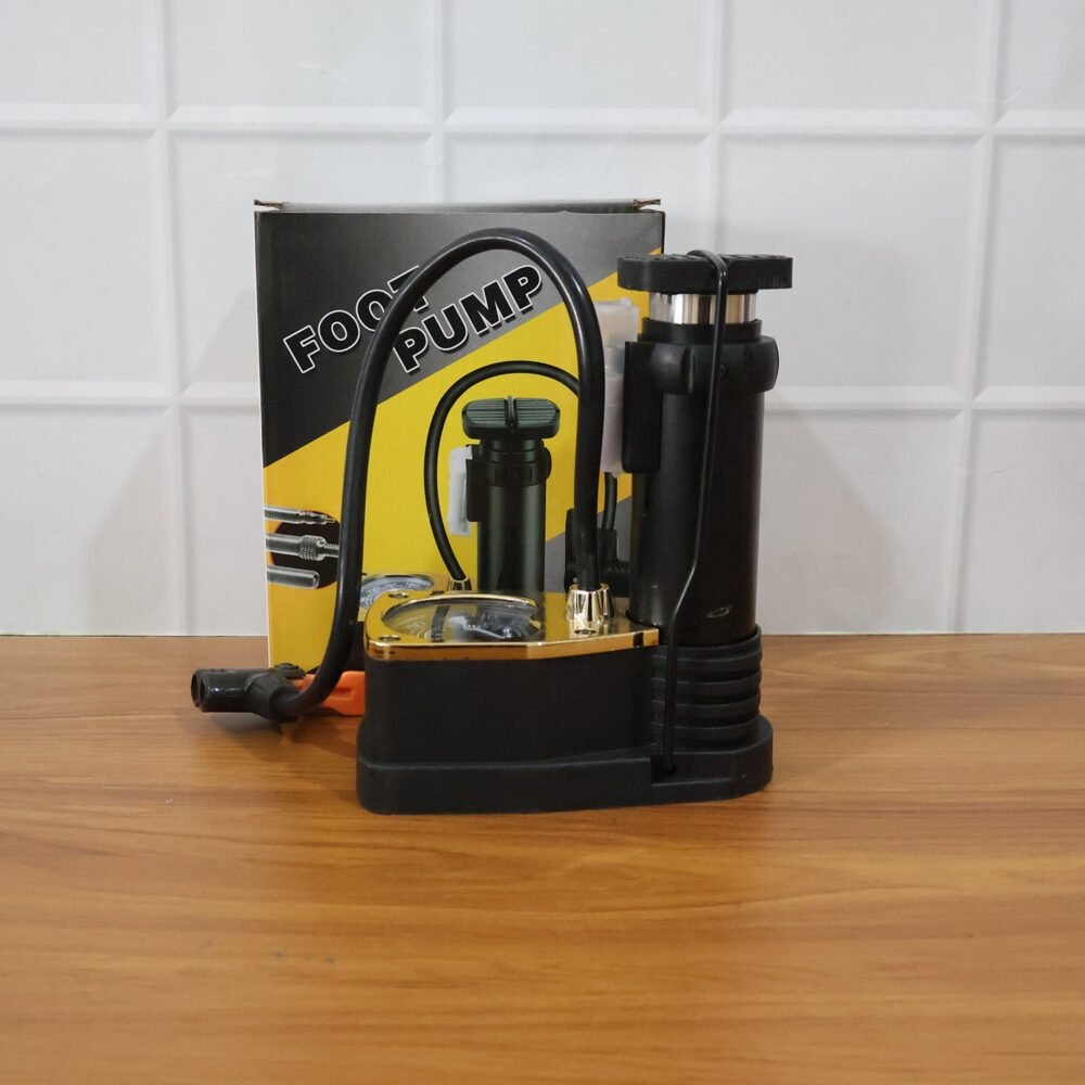 FootPump-live.jpg Foot Air Pump – High Pressure & Portable | Velvet Wheels