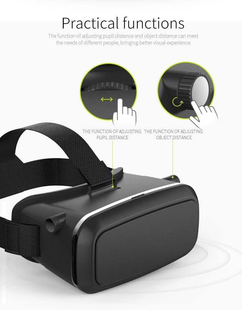VR Headset – Immersive 3D Experience for Smartphones | Fitnos