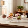 Ice-Cream-Cup-01.jpg Serving Dessert Bowls – 6 Pc Brown Plastic Set | Lunchie Bunchie