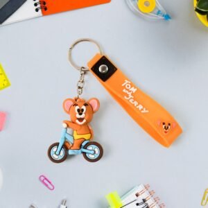 Keychains-03_a887e803-56a7-417c-9e38-8e5070ae8c60.jpg Cartoon Silicone Keychain – Cute 3D Character Bag Charm for Kids | Styleva