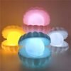 Pearl Shell Night Lamp – Elegant LED Decor | Indo Glow