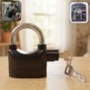 Security Alarm Padlock – Heavy Duty Anti-Theft Lock | Safora
