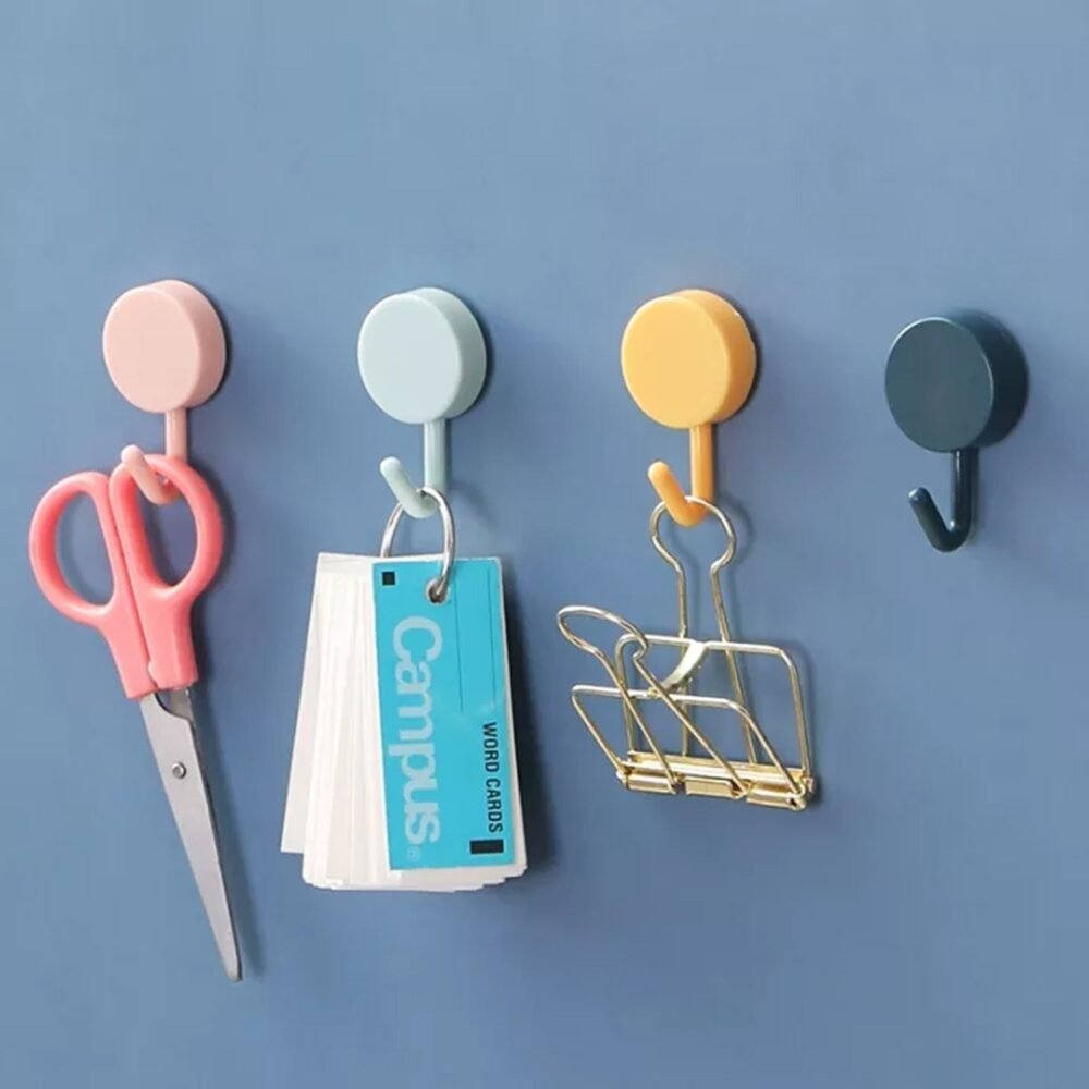 Heavy-Duty Wall Hooks – Strong & Versatile (2 Pcs) | GlimmerHome