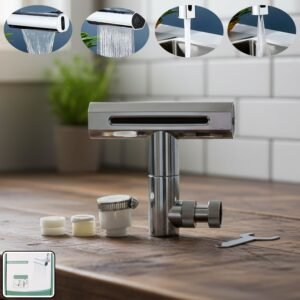 Plastic-Universal-Shower-Head-01.jpg High Pressure Shower Head – Adjustable & Water Saving | Mist & Relax