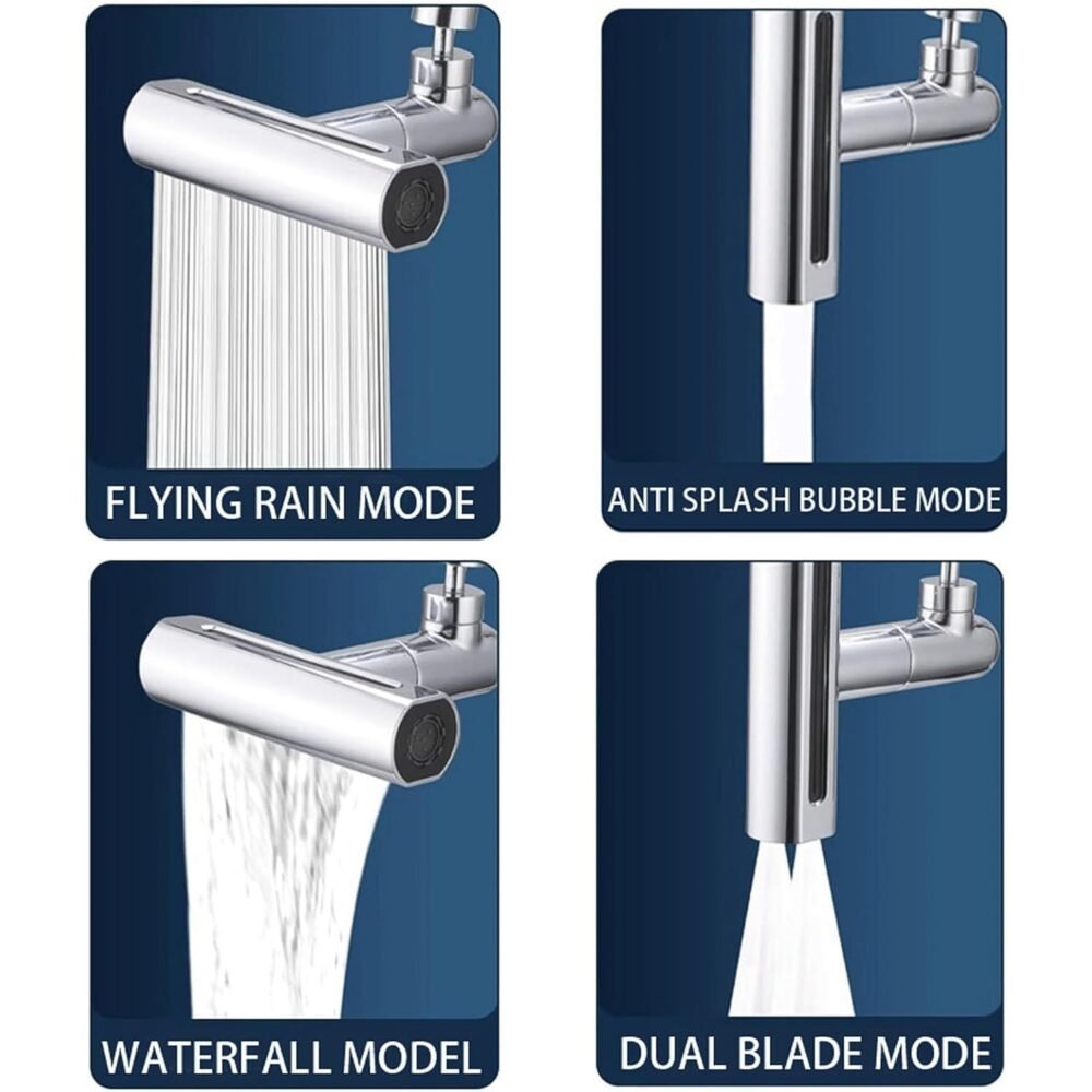 Plastic-Universal-Shower-Head-04.jpg High Pressure Shower Head – Adjustable & Water Saving | Mist & Relax