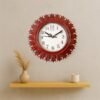 Wooden Look Wall Clock – Silent, Easy-Read for Home | VoltDesk