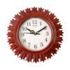Wooden Look Wall Clock – Silent, Easy-Read for Home | VoltDesk