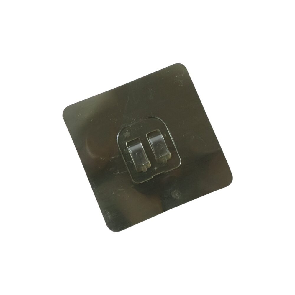WallHookShelfSticker-04.jpg Adhesive Wall Hook – Transparent, Heavy Duty | GlimmerHome