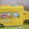 School Bus Toy Storage Box – Foldable & Portable Organizer | Dollamis