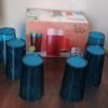 Drinking Glasses Set – 300ml Transparent Glassware (Set of 6) | Serve Stellar