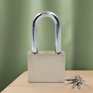 Solid Padlock 60mm – Heavy-Duty Brass Security Lock | Safelix