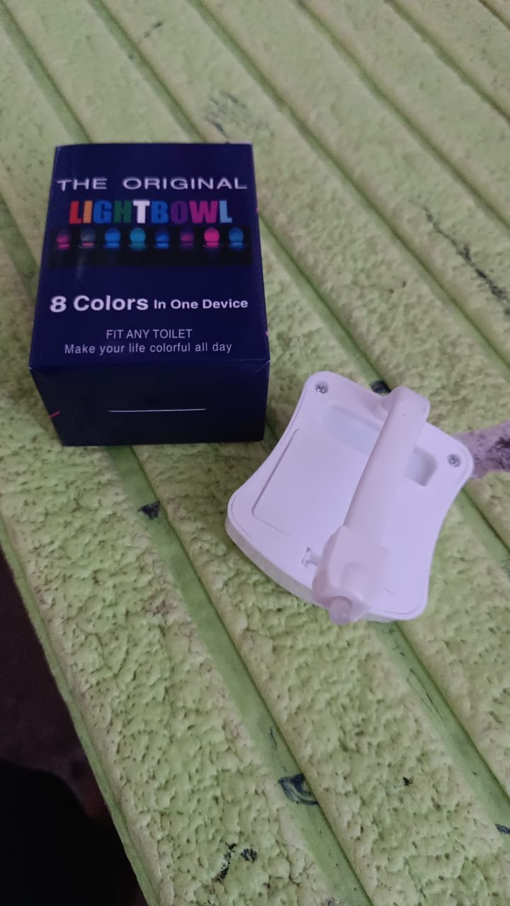 LED Toilet Bowl Light – Motion Sensor, 8 Colours | Indo Glow