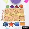 Wooden Triangle Puzzle – Educational Toy for Kids | Inventive Play