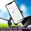 Metal Bike Phone Holder – Rear View Mirror Mount | PHOBIA