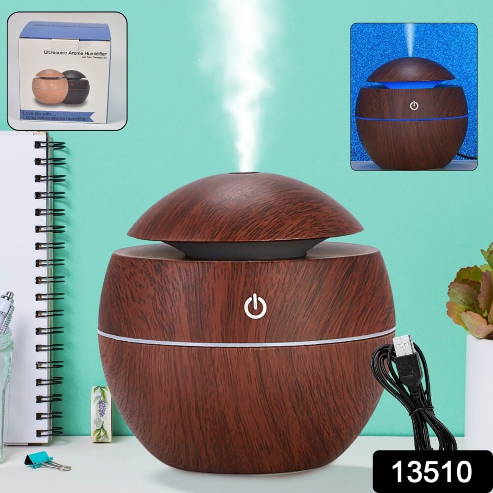 USB Desktop Humidifier – Ultrasonic LED Aroma Diffuser | Airvanta