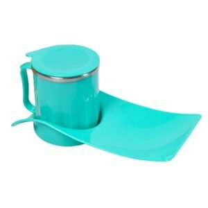 Snack Tray with Steel Cup – Multi-functional for Kids & Home | TinyTrendy