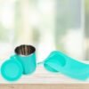 Snack Tray with Steel Cup – Multi-functional for Kids & Home | TinyTrendy