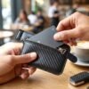 wallet-3.jpg Adhesive Card Phone Holder – Zipper Pocket Wallet | Mobiléon